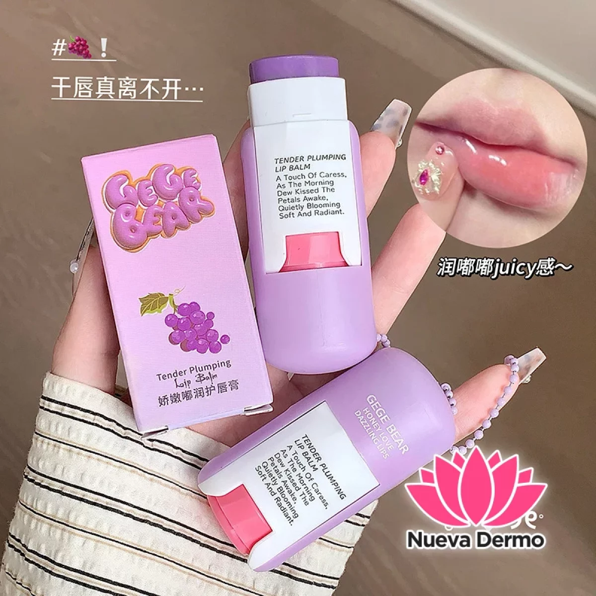 BALSAMO LABIAL DELICADO E HIDRATANTE GX1338