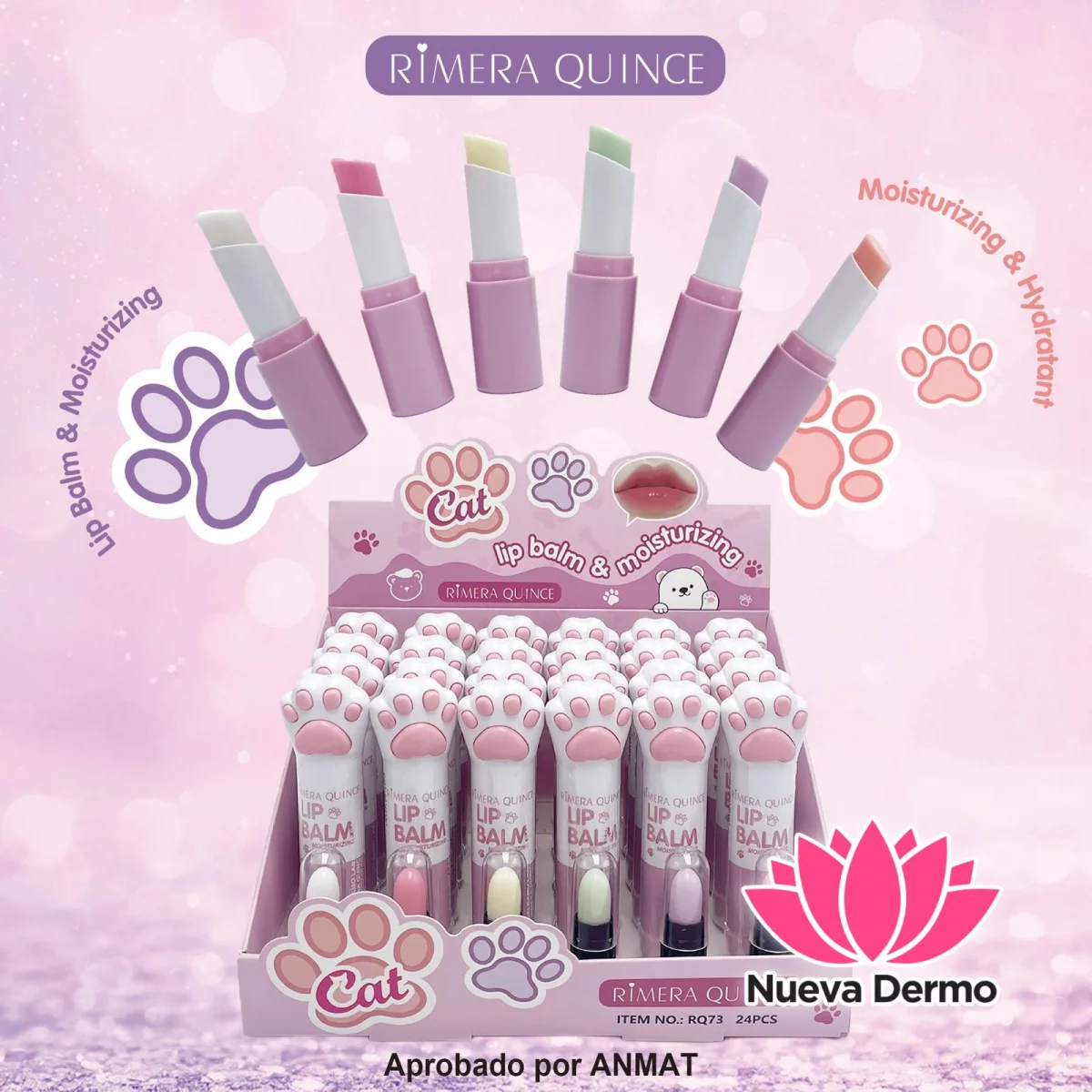 BALSAMO LABIAL FORMA PATITA RIMERA QUINCE RQ73/76023