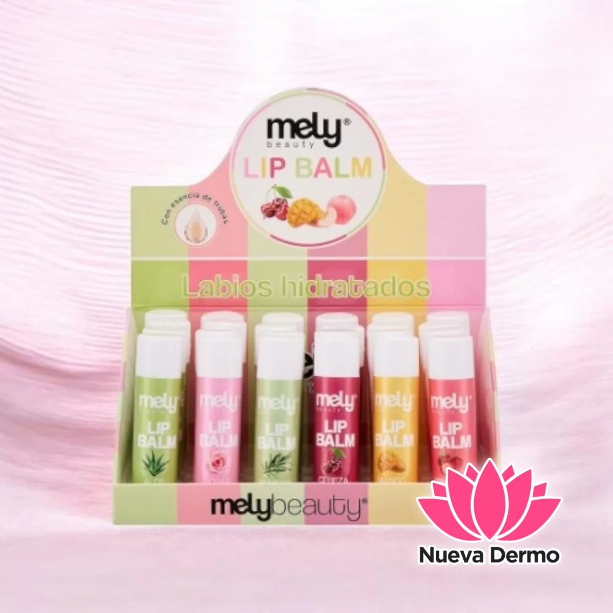 BÁLSAMO LABIAL “LIP BALM” FRUTAS MELY MY802008/20084