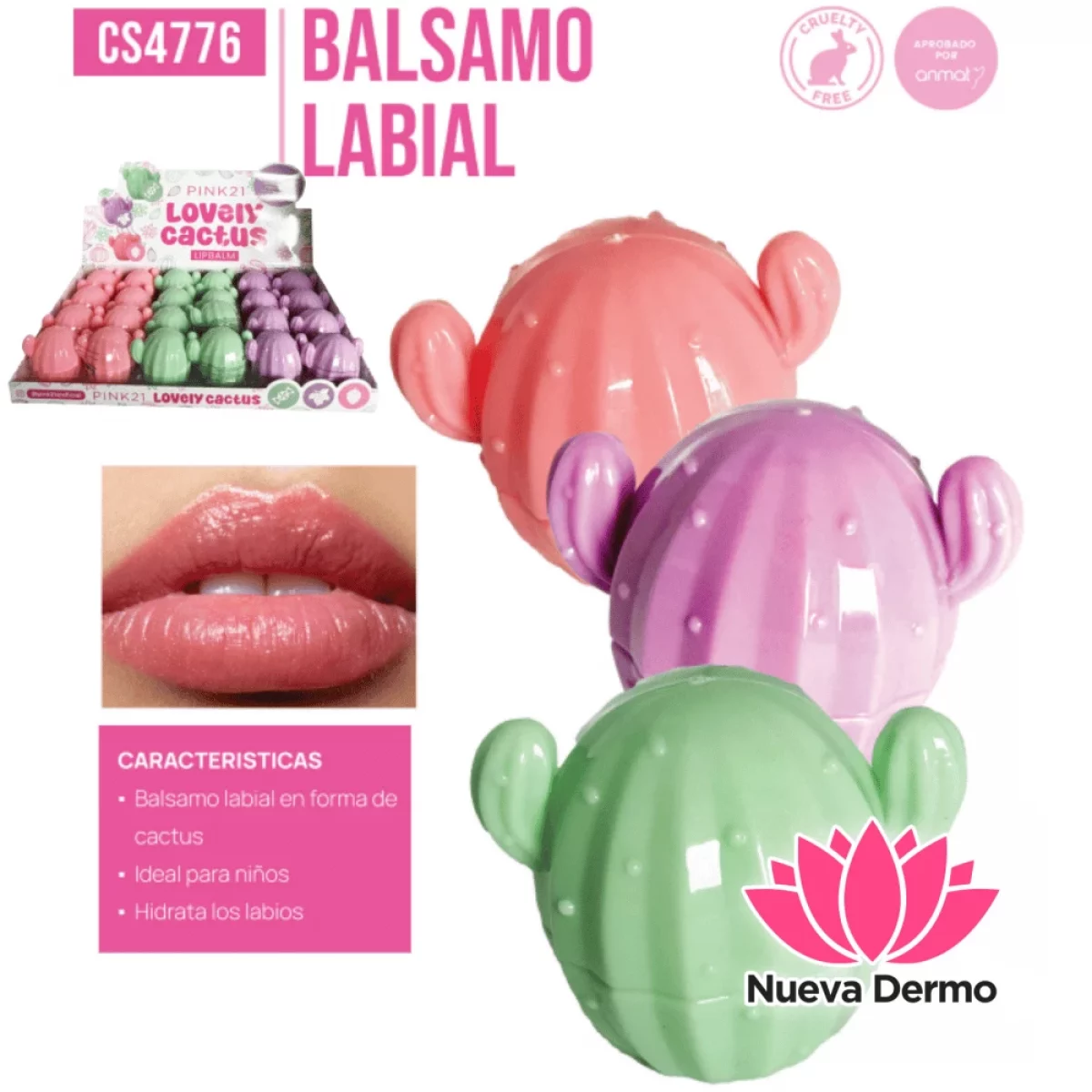 BALSAMO LABIAL PINK 21 CS4776