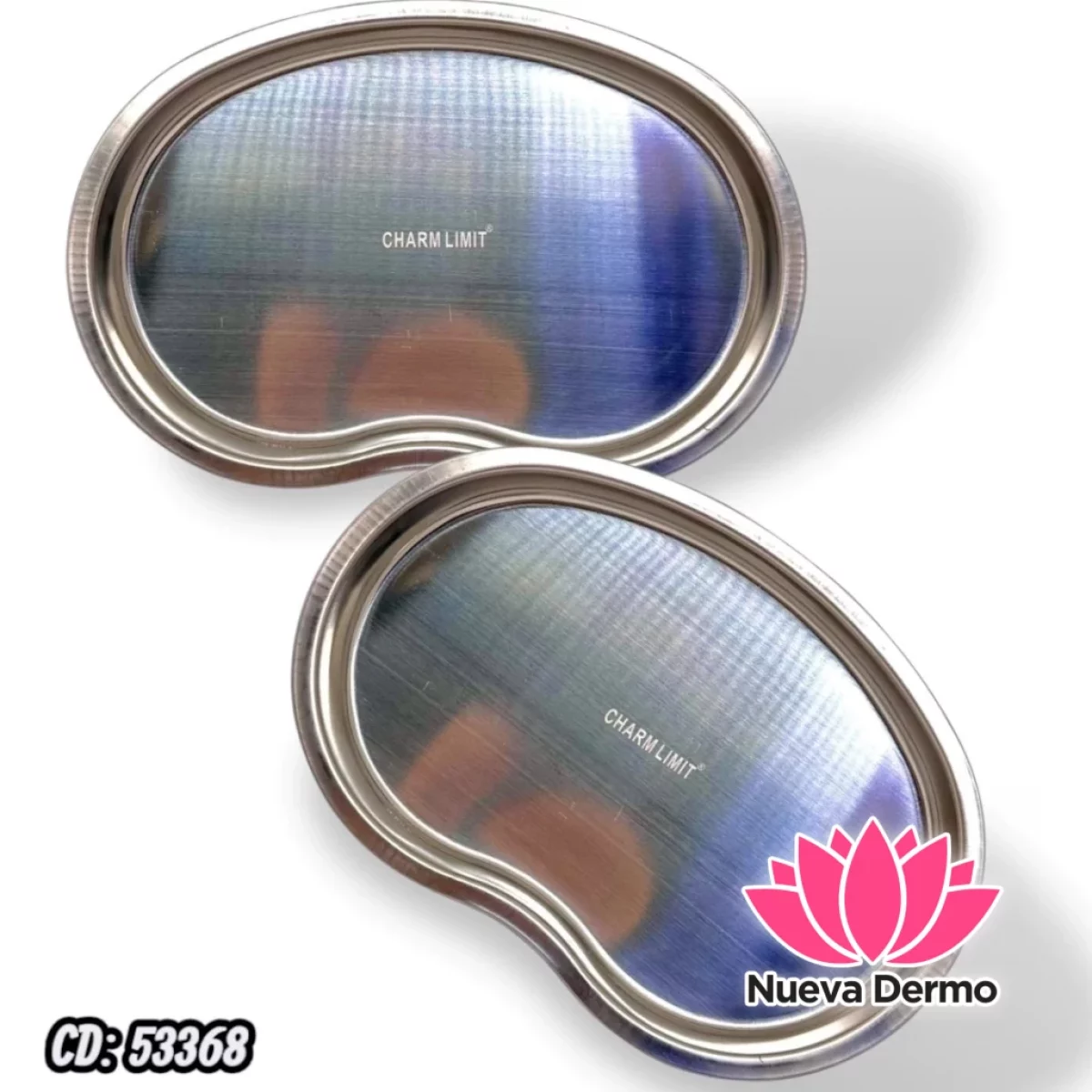 BANDEJA DE ACERO PARA MANICURA CHARM LIMIT CD： 53368