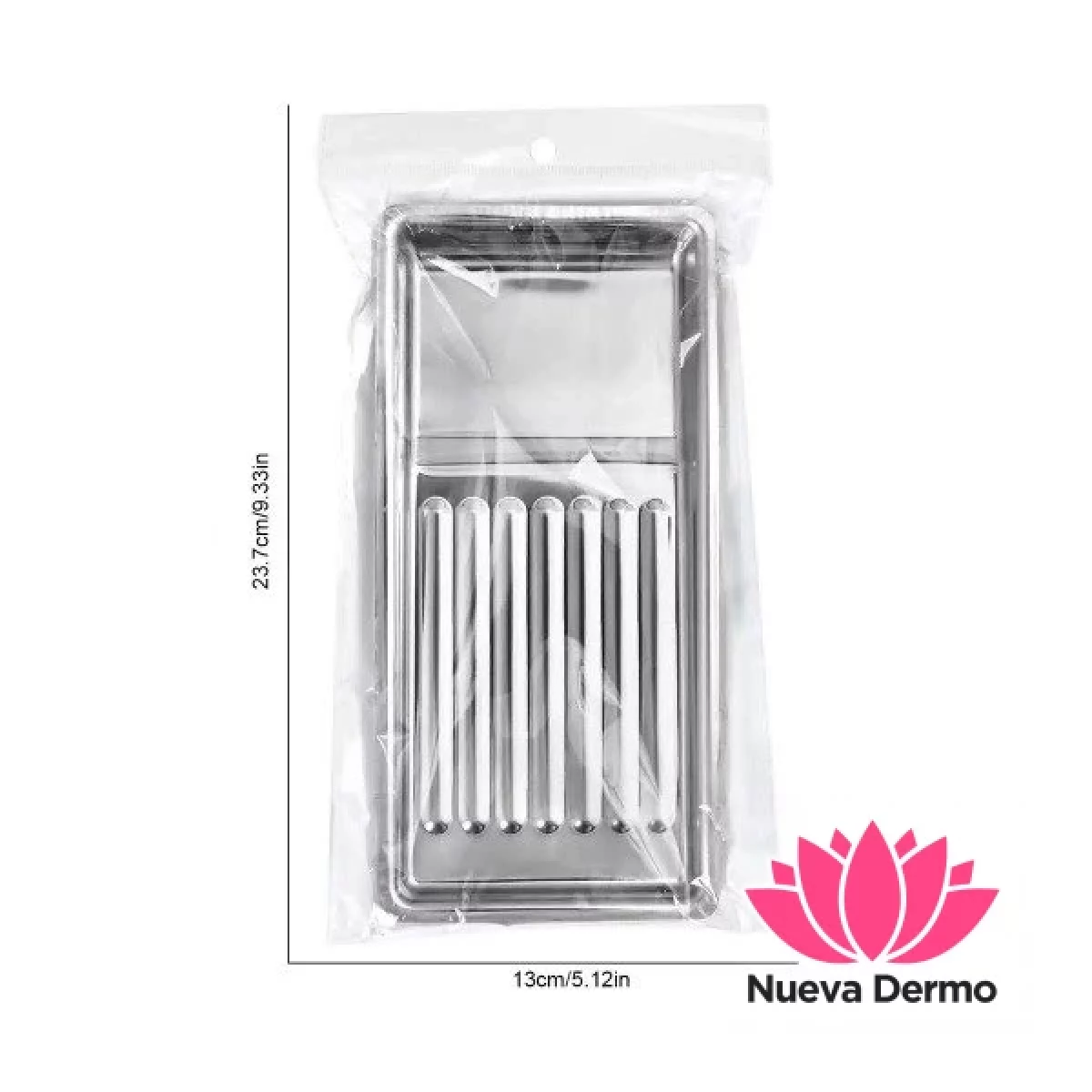 BANDEJA DE INSTRUMENTOS DE ACERO INOXIDABLE DM01