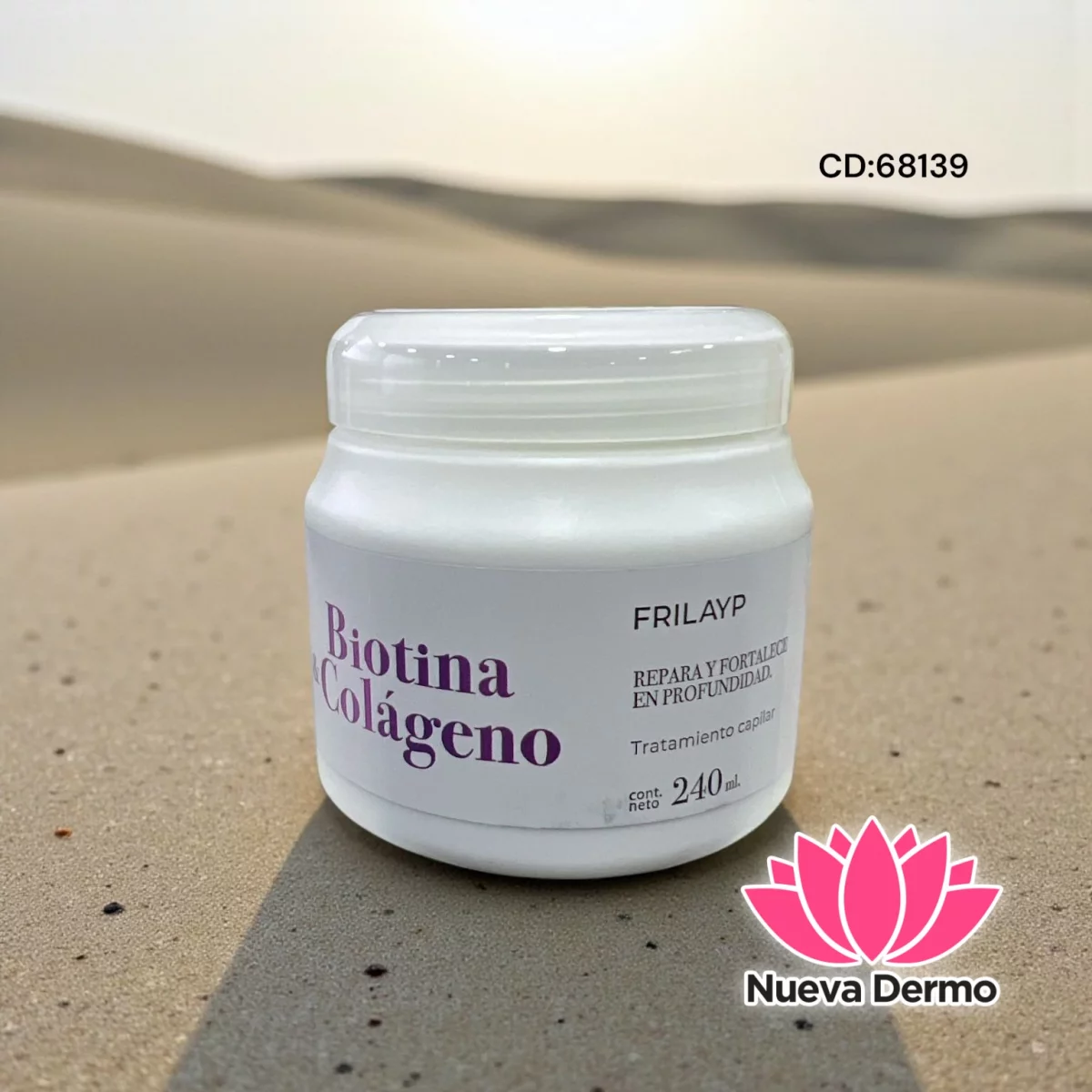 BANO CAPILAR BIOTINA Y COLAGENO 240gr FRILAYP 38139