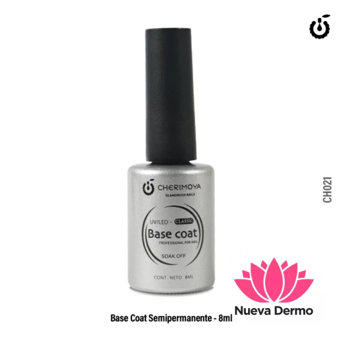 BASE COAT 8ML Semi Cherimoya CH021