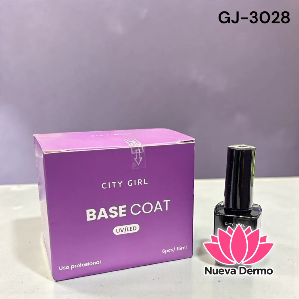 BASE COAT UV/LED 15ML CITY GIRL GJ-3028/14720
