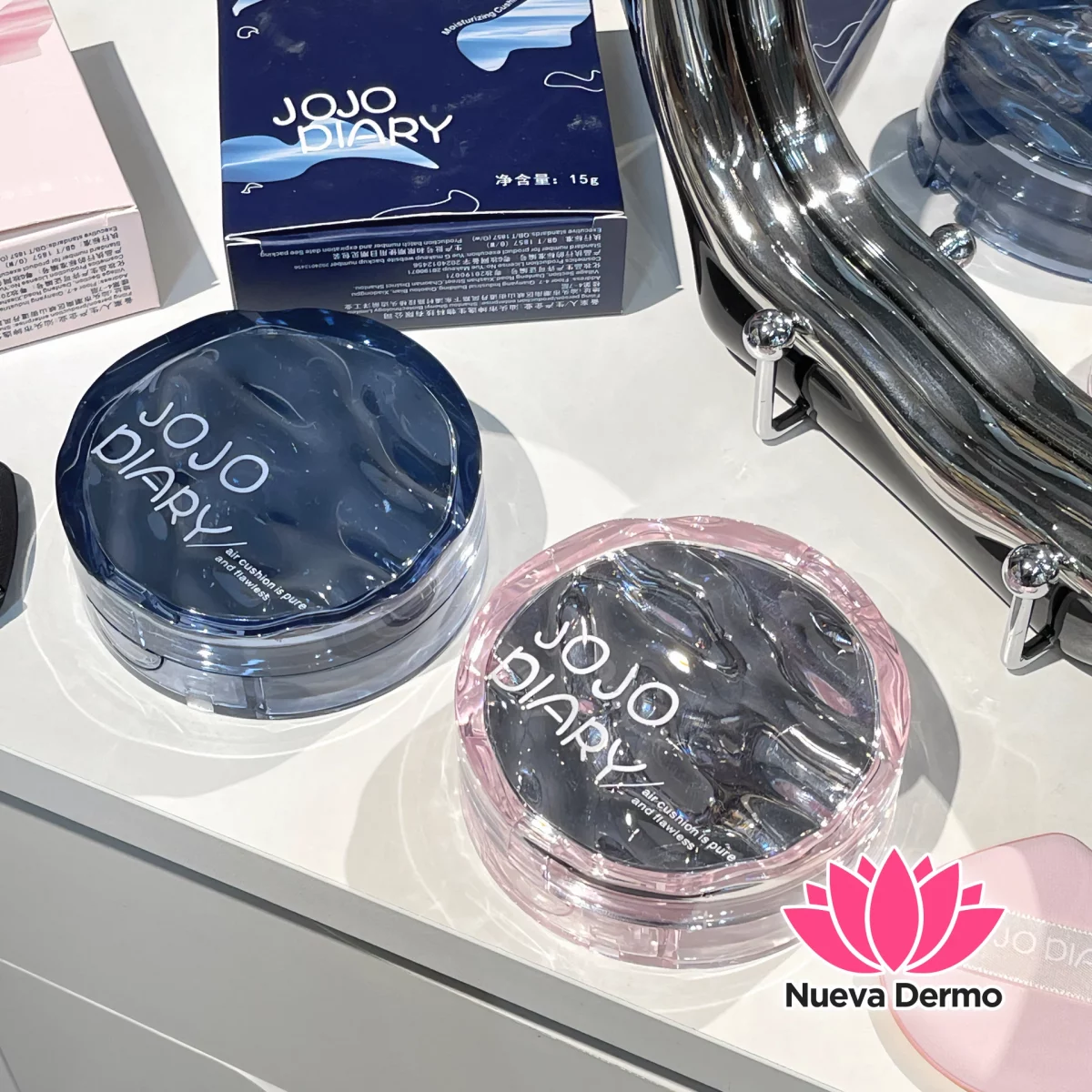 Base cussion 2 tonos efecto matte waterproof Jojo Diary JJ051