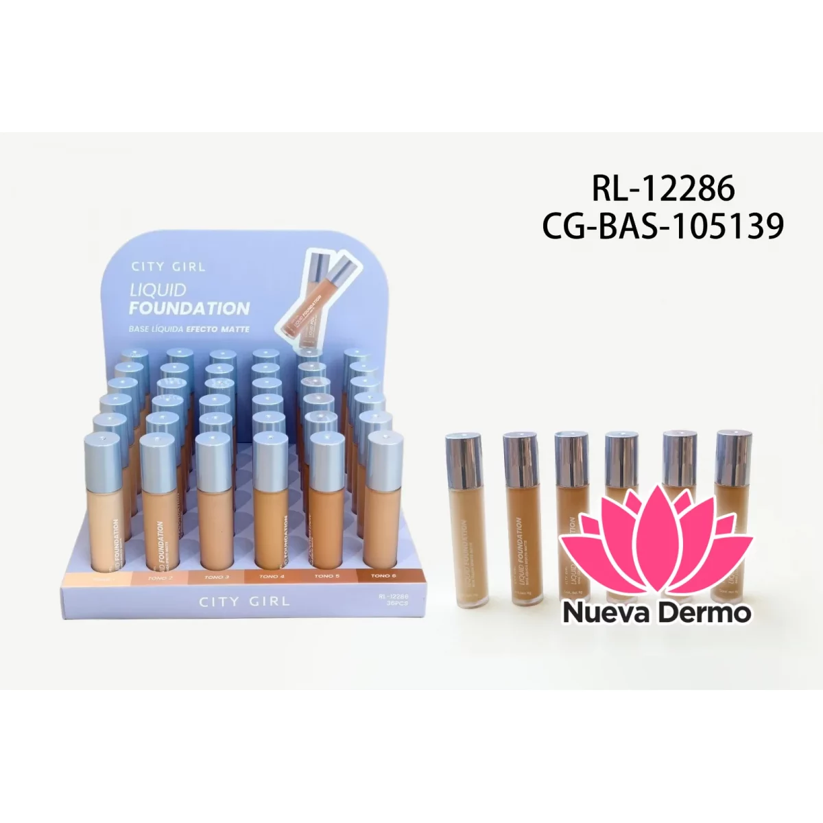 BASE LIQUIDA EFECTO MATTE