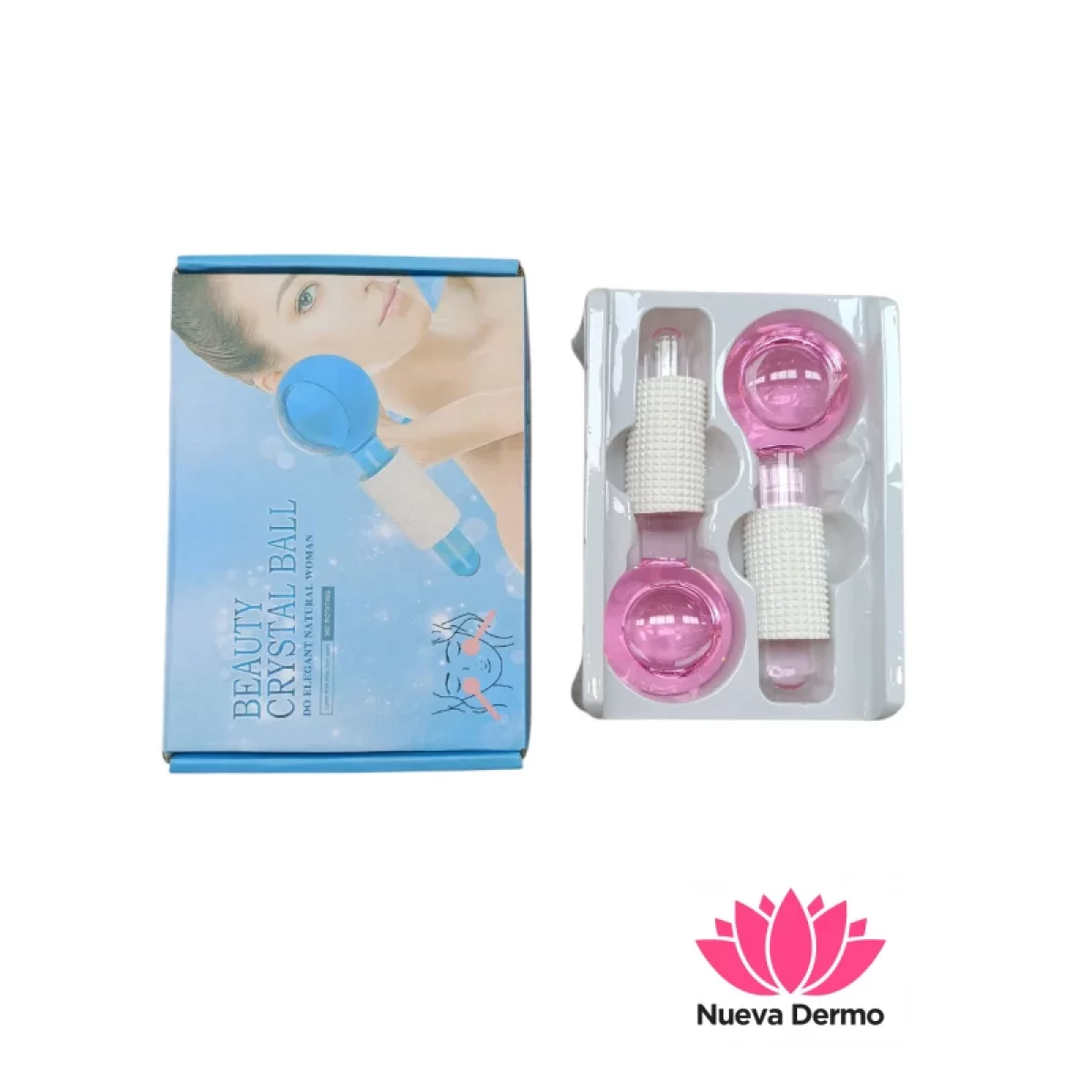 BEAUTY CRYSTAL GLOBOS MASAJE WH289