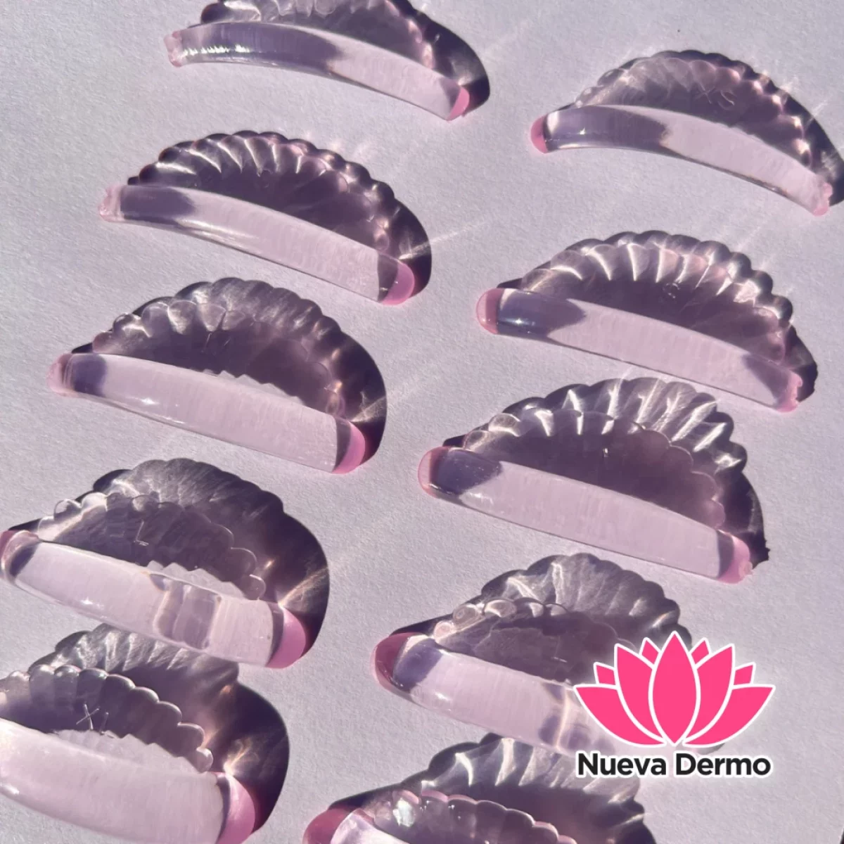 Bigudí Shell Rosa