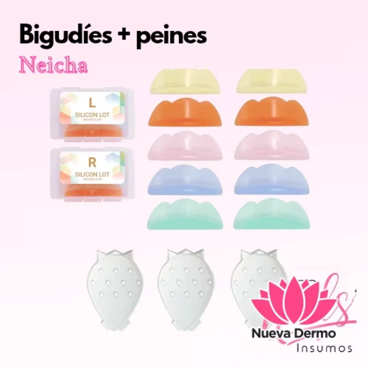 Bigudíes para Lifting + Peines