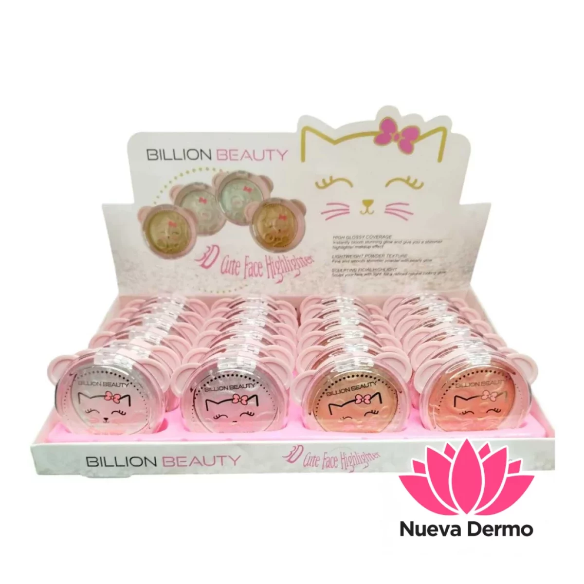 billion Beauty cure face highlighte