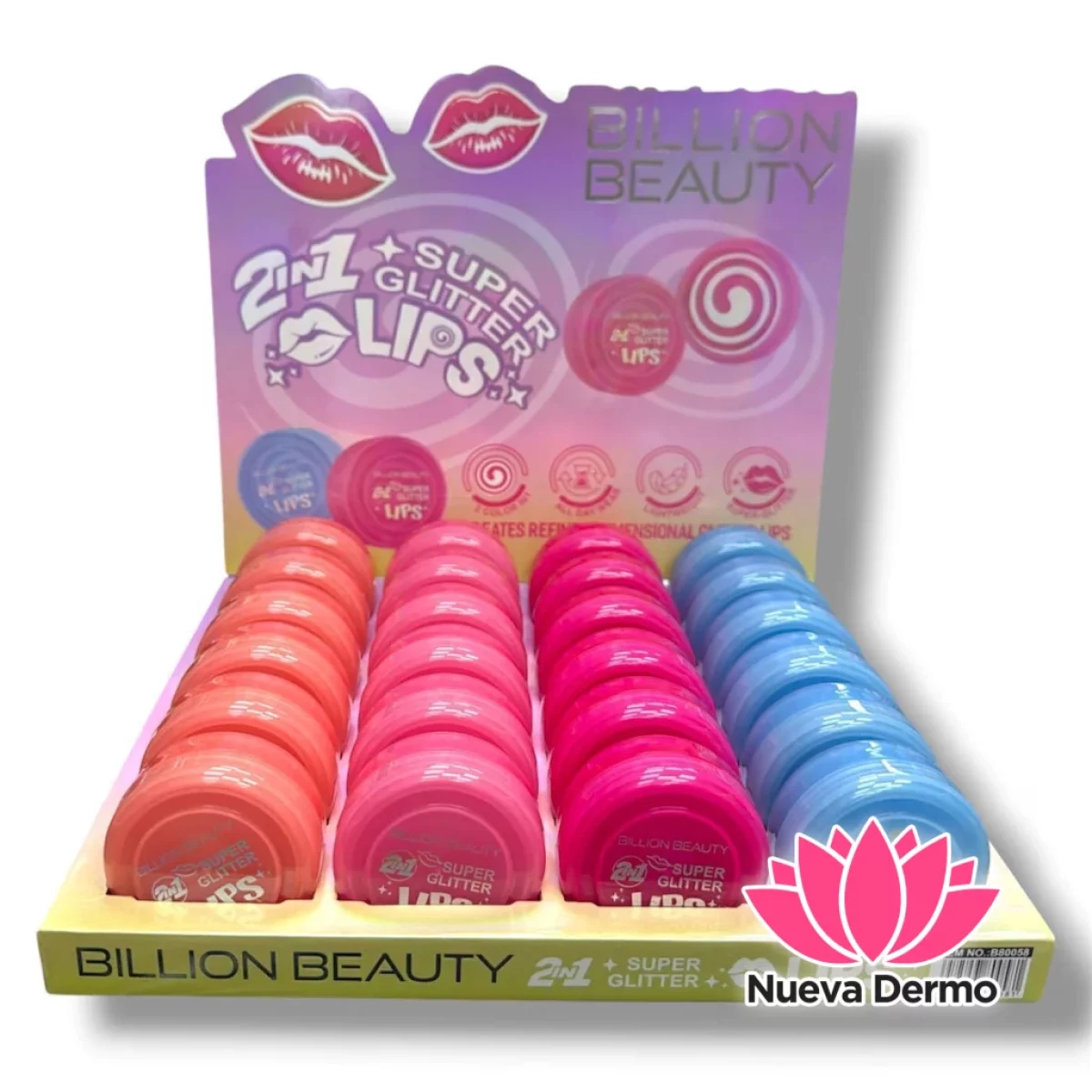 BILLION BEAUTY SUPER GLITER 2IN1