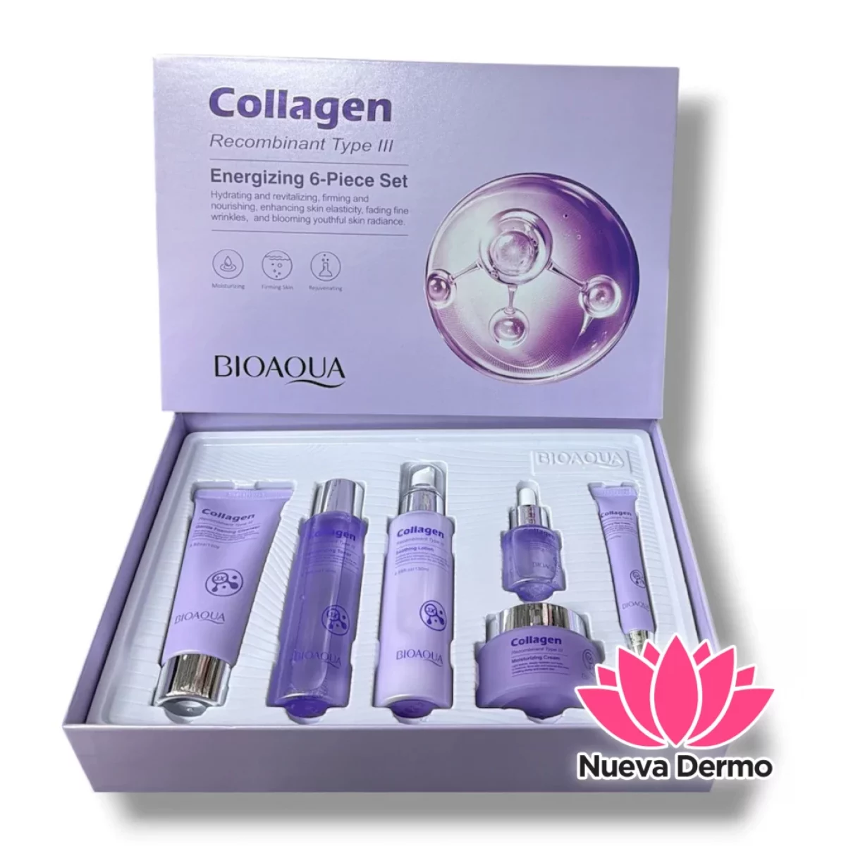 BIOAQUA COLLAGEN KIT DE SKINCARE X6