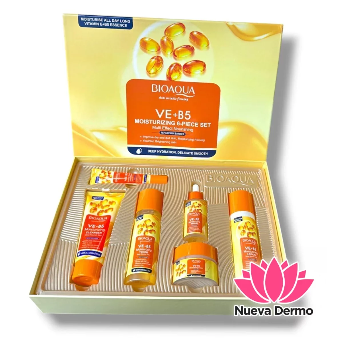 BIOAQUA VE+B5 KIT SKINCARE X6