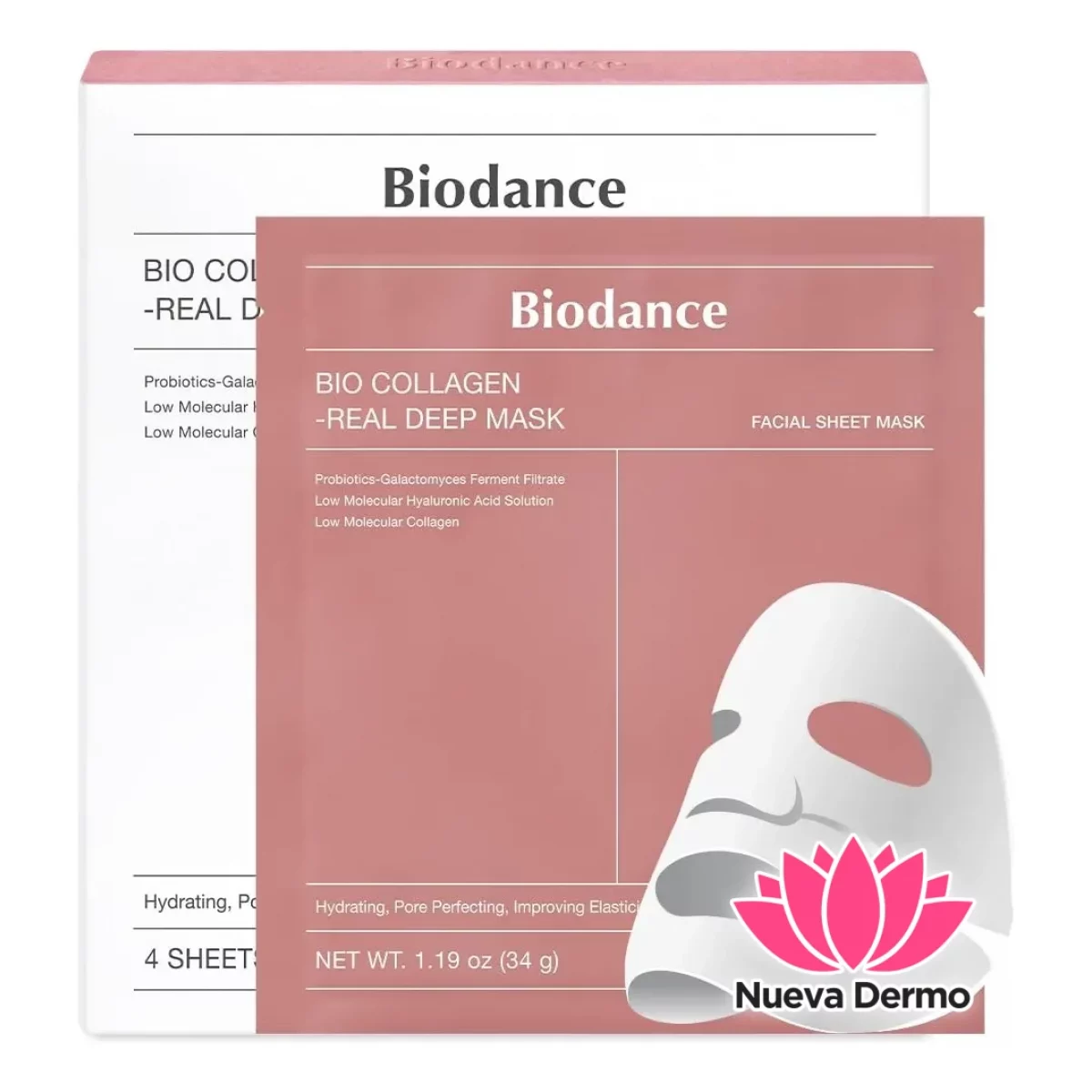 Biodance Koreano Mascarilla Profundo Bio-Collagen