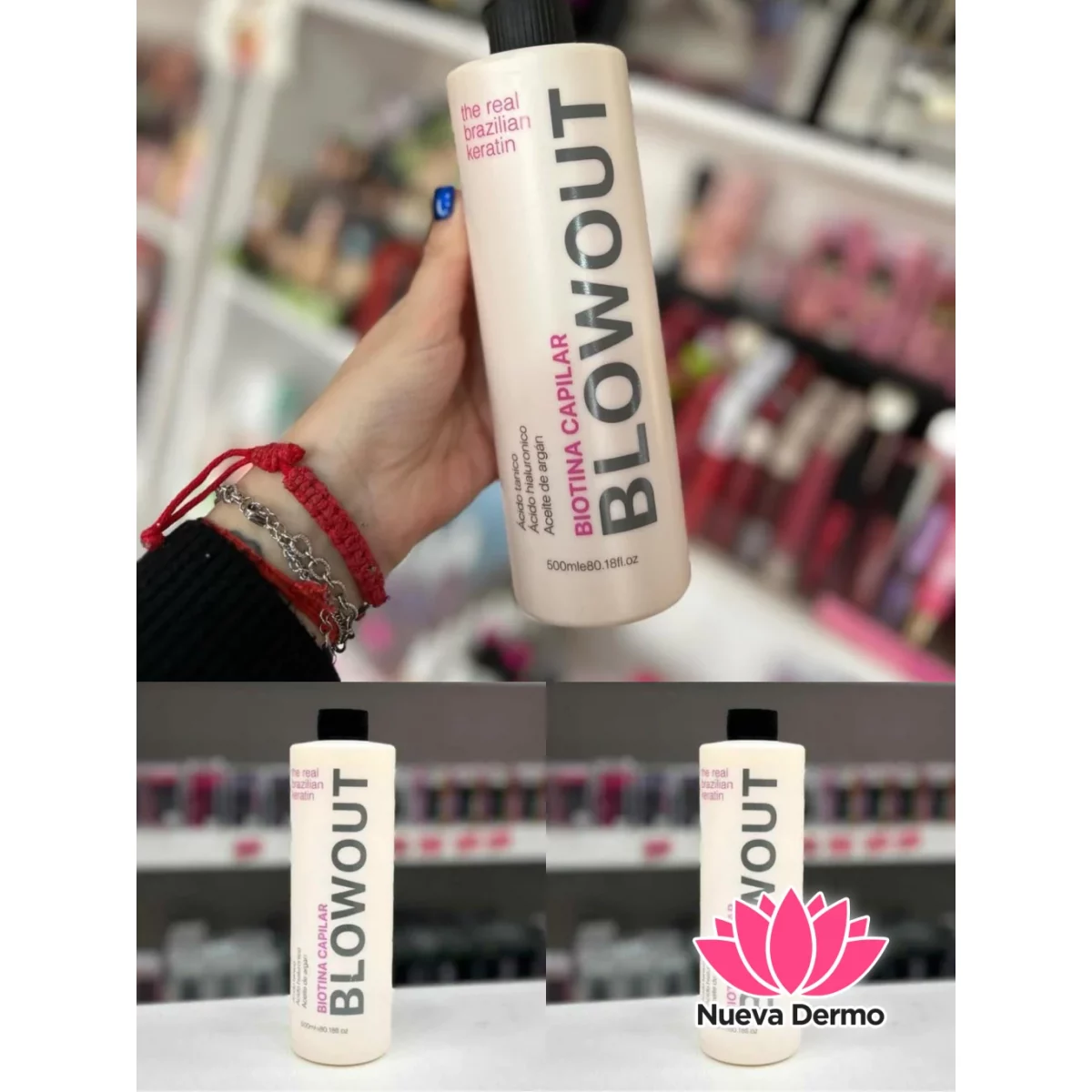 BIOTINA CAPILAR BLOWOUT THE REAL BRAZILIAN