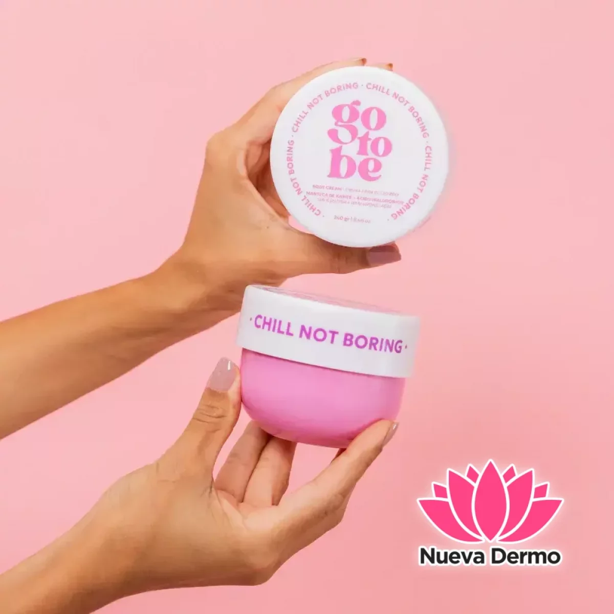 Body crema con manteca karite +acido hialuronico chill not boring 240g