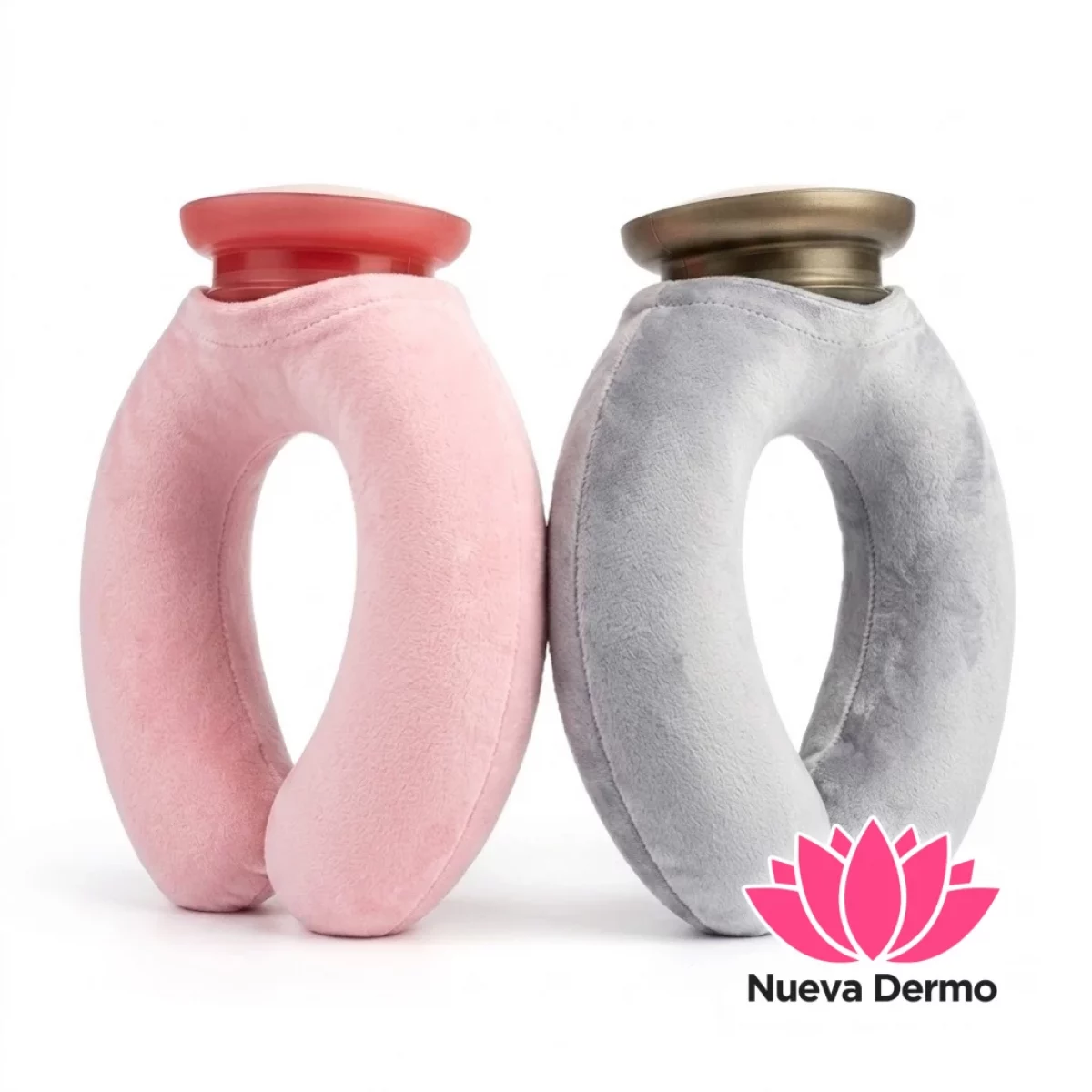 Bolsa De Agua Caliente Para El Cuello 900ml Cervical Gris