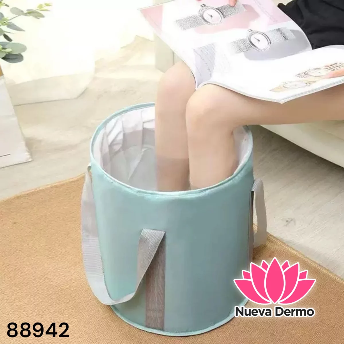 Bolsa De Pie Plegable G Para Baño De Pies Portátil Y Domésti 88942