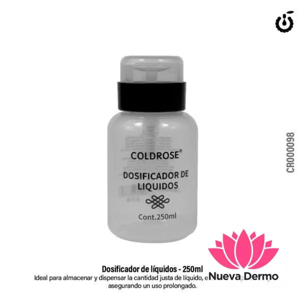 Botella Dosificador 250ML Cd: CR000098