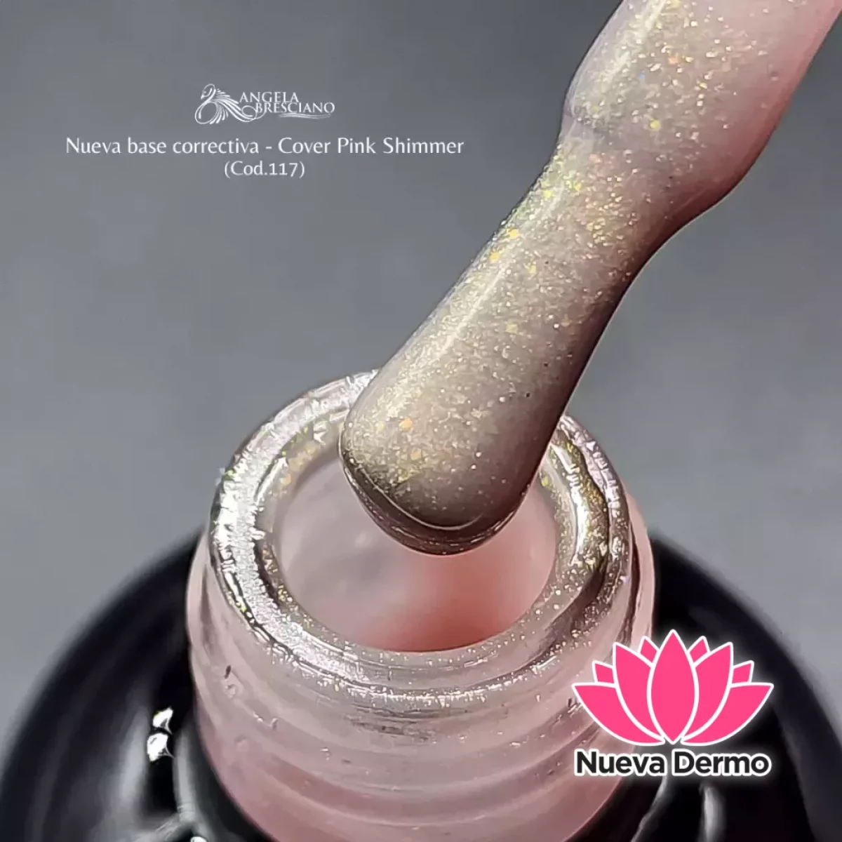 BRESCIANO 117 GEL CORRECTIVO COVER PINK SHINNER