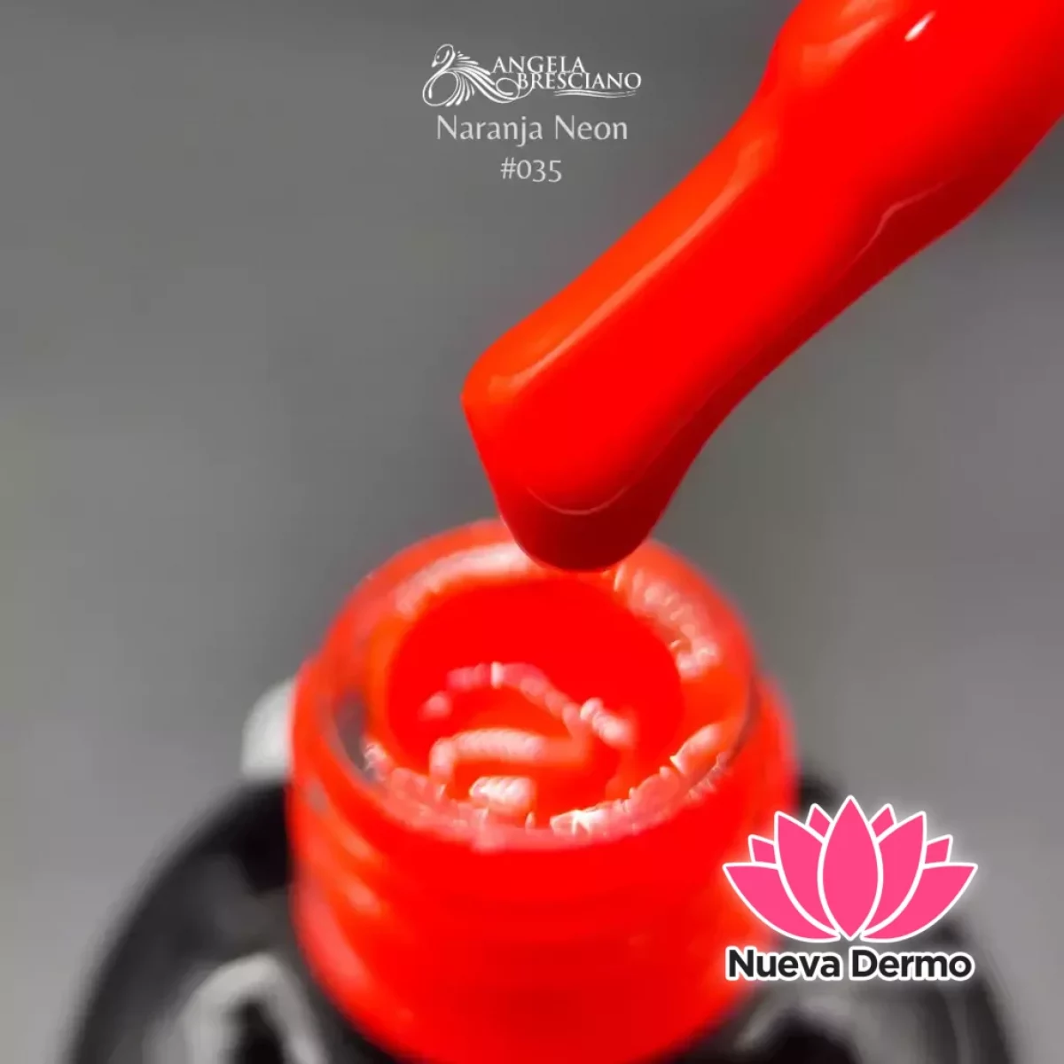 BRESCIANO SEMI 035 NARANJA NEON 15 ML