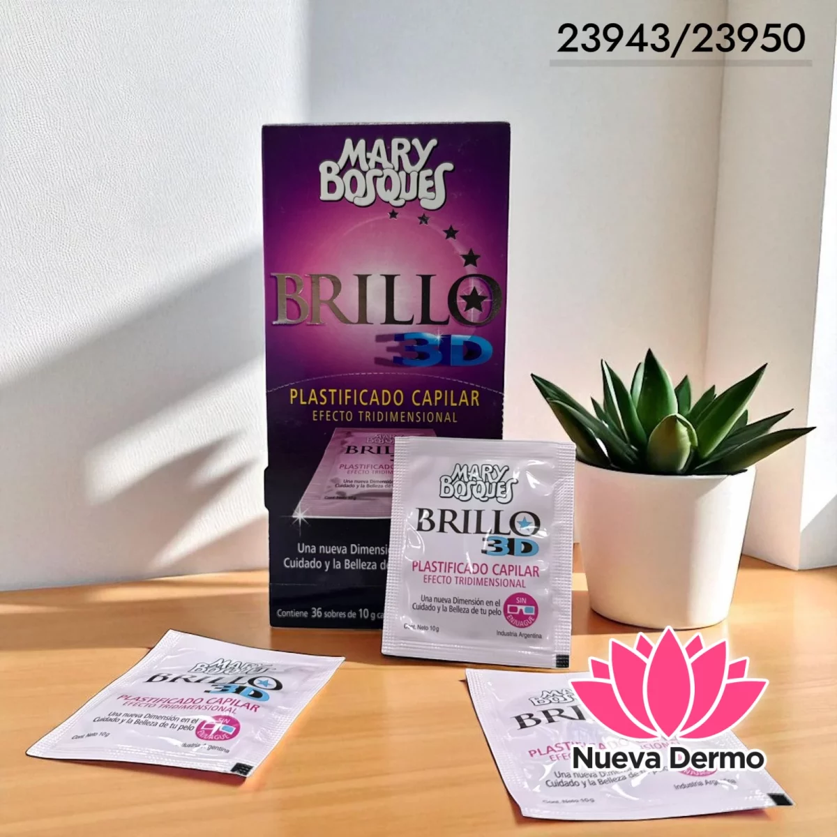 Brillo 3D – Sobre 10 g MARY BOSQUES 23943/23950