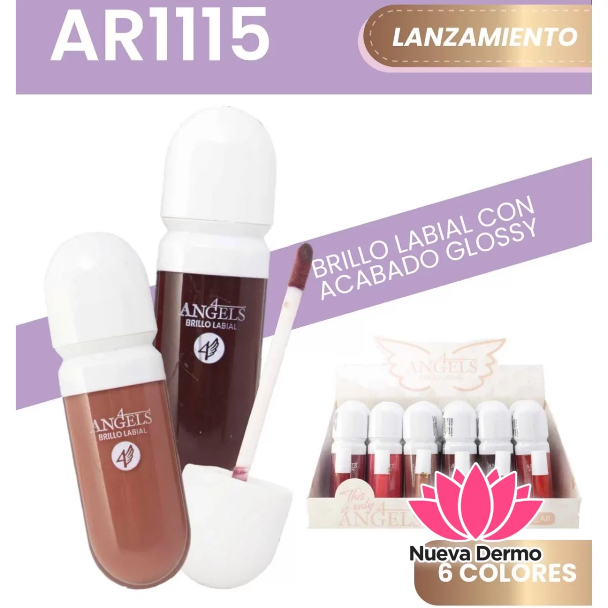 BRILLO LABIAL 4ANGELS AR1115