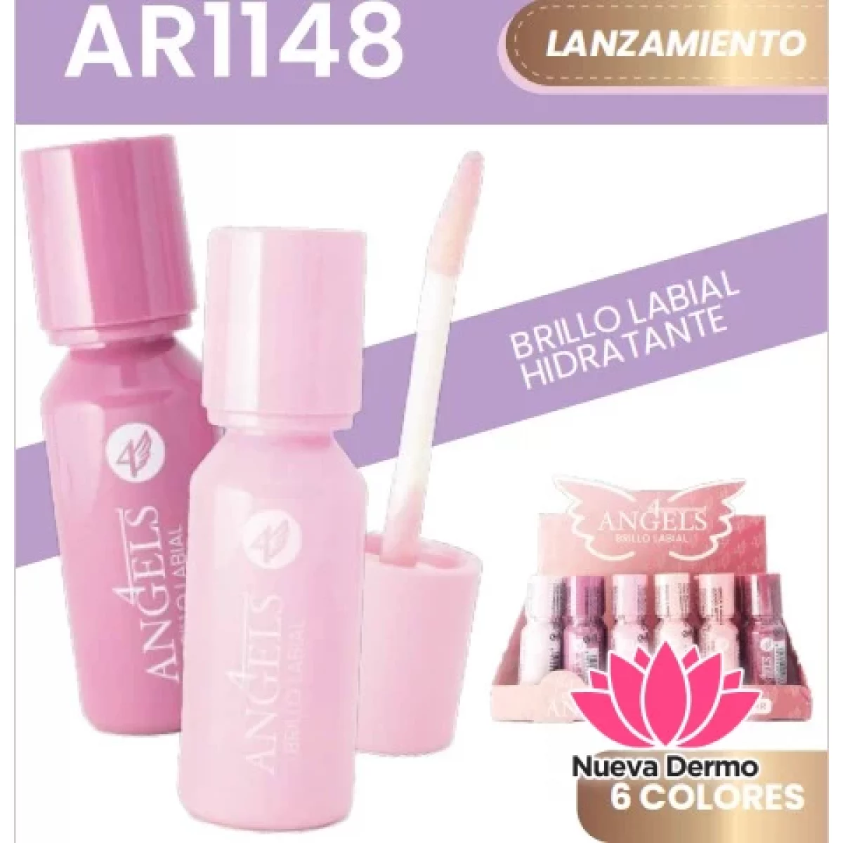 BRILLO LABIAL 4ANGELS AR1148