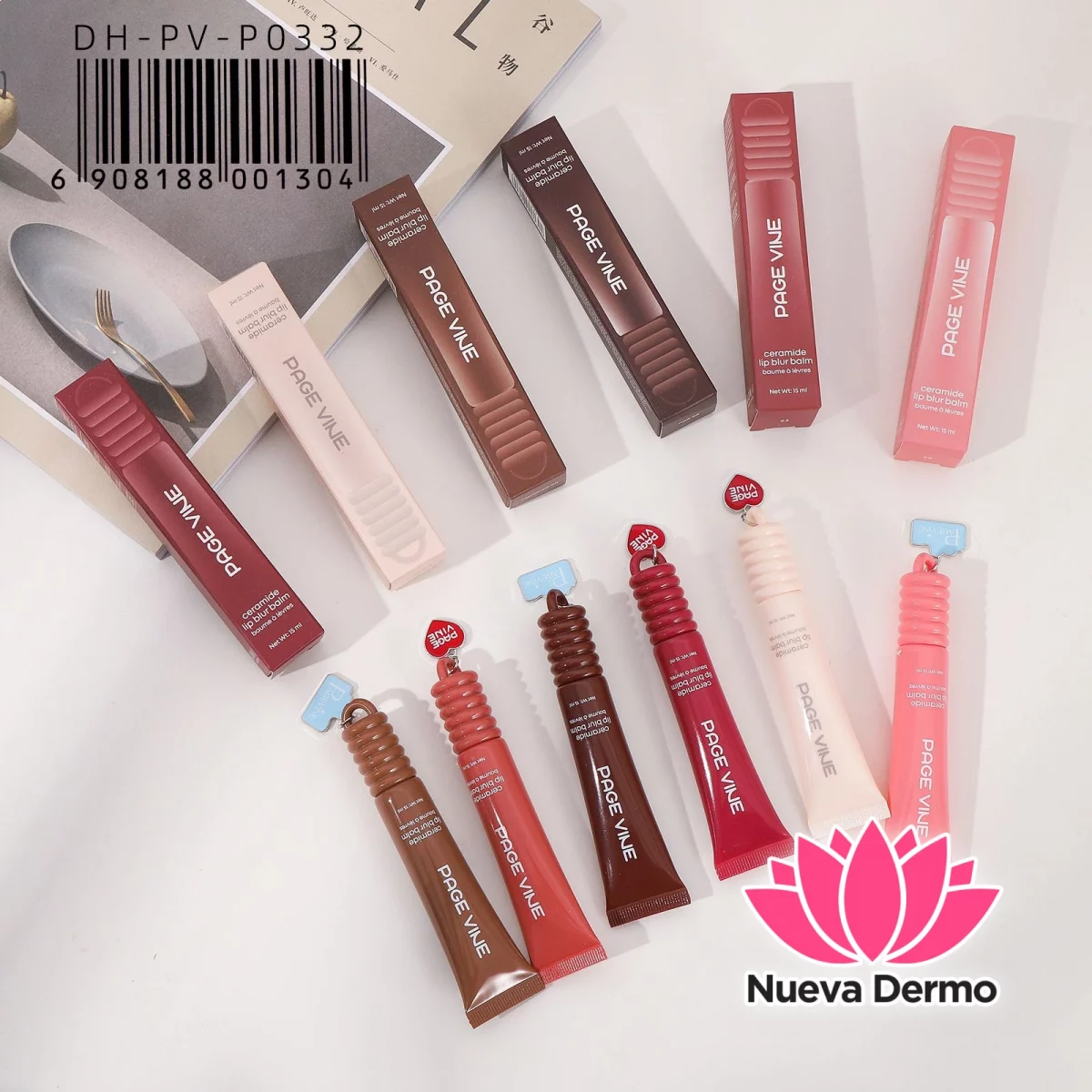 BRILLO LABIAL LIP BLUR BALM PAGE VINE DH-PV-P0332/01304