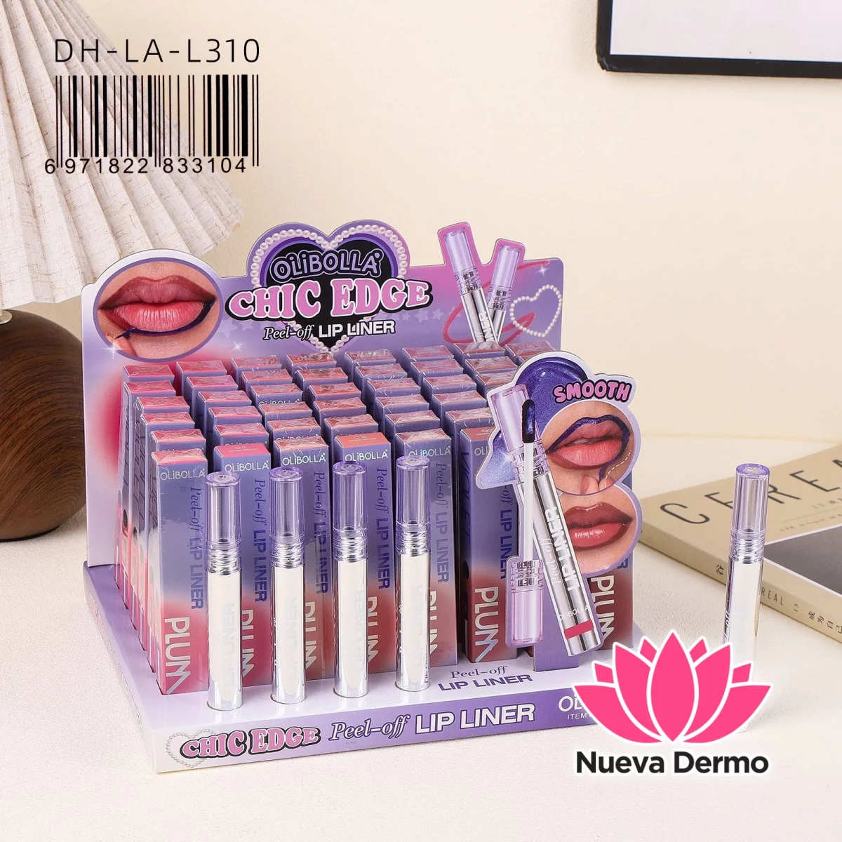 BRILLO LABIAL LIP GLOSS OLIBOLLA DH-LA-L310/33104