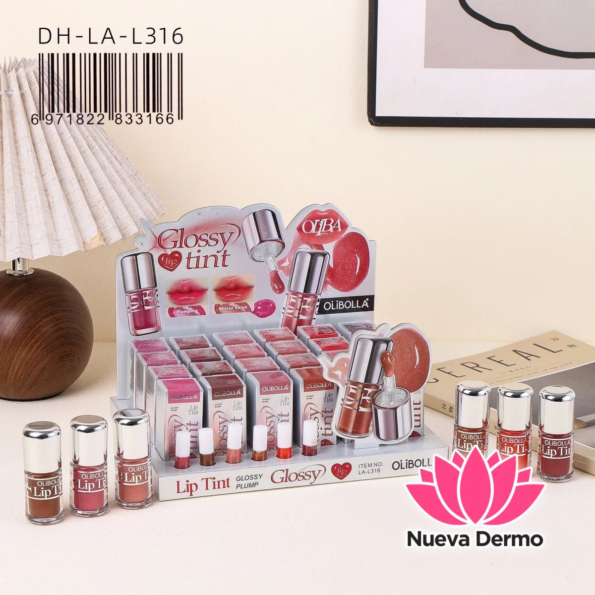 BRILLO LABIAL LIP GLOSS OLIBOLLA DH-LA-L316/33166