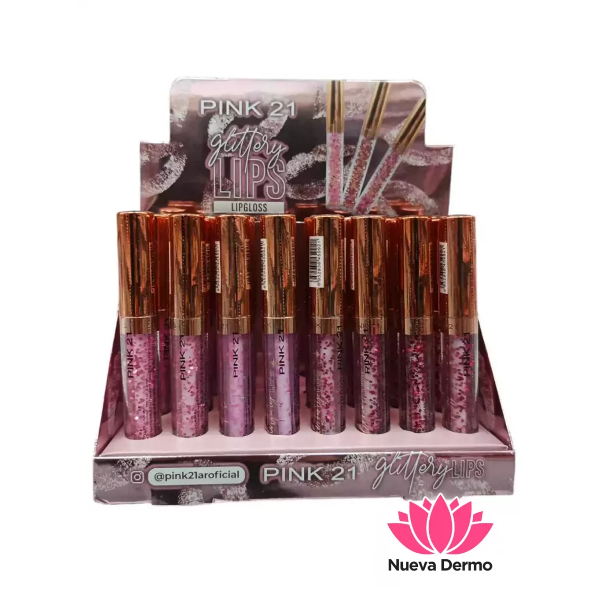 BRILLO LABIAL LIPS PINK 21