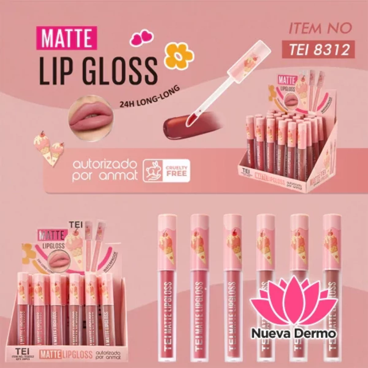 BRILLO LABIAL MATTE CD: TEI8312