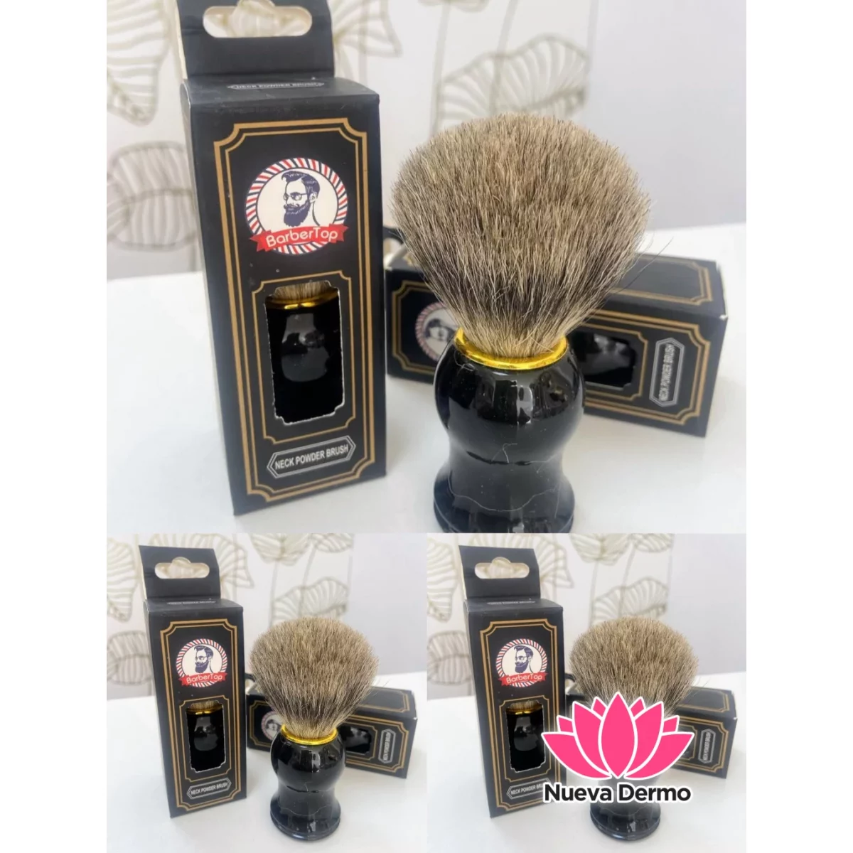 BROCHA PARA BARBERÍA