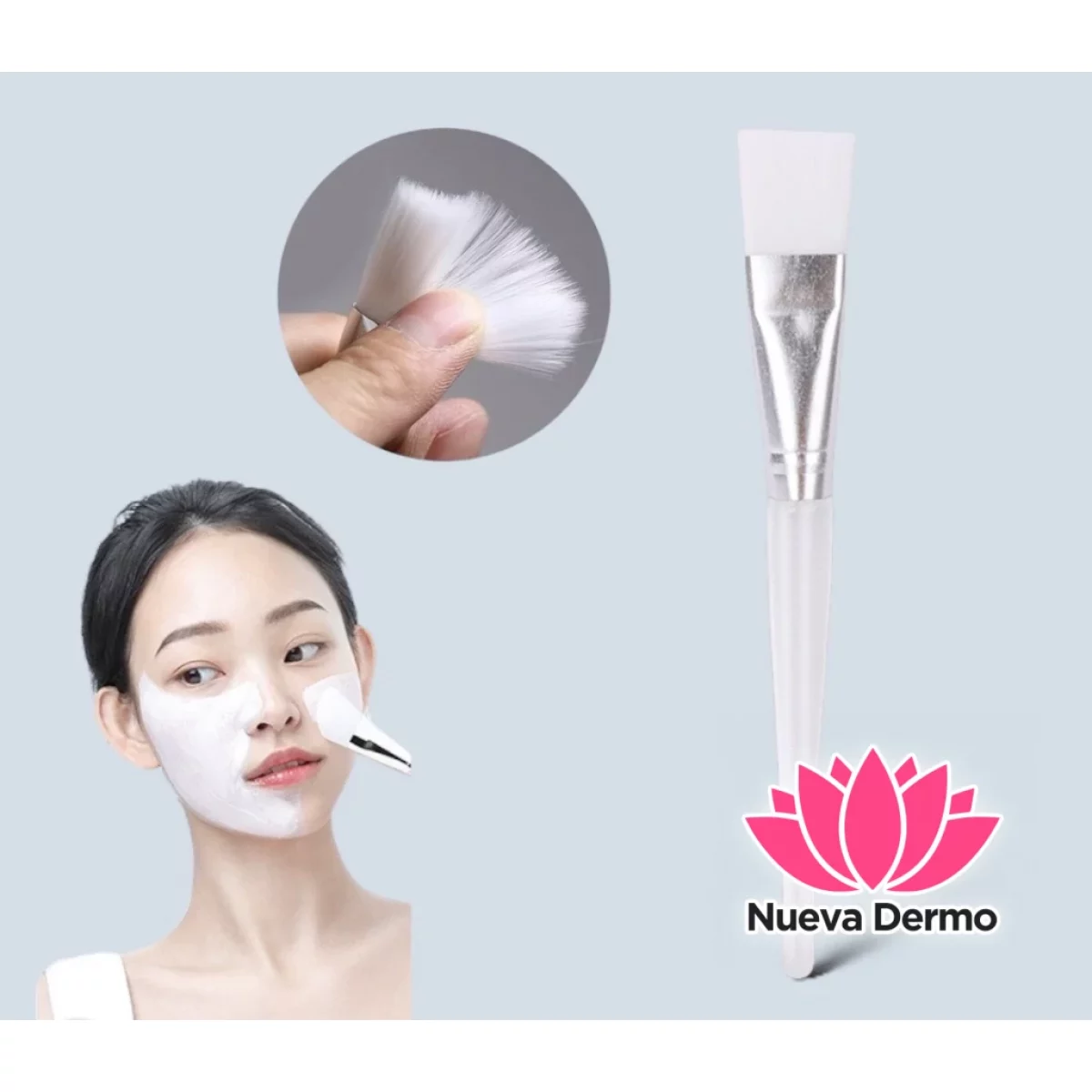 BROCHA PINCEL PARA MASCARILLA ESTÉTICA