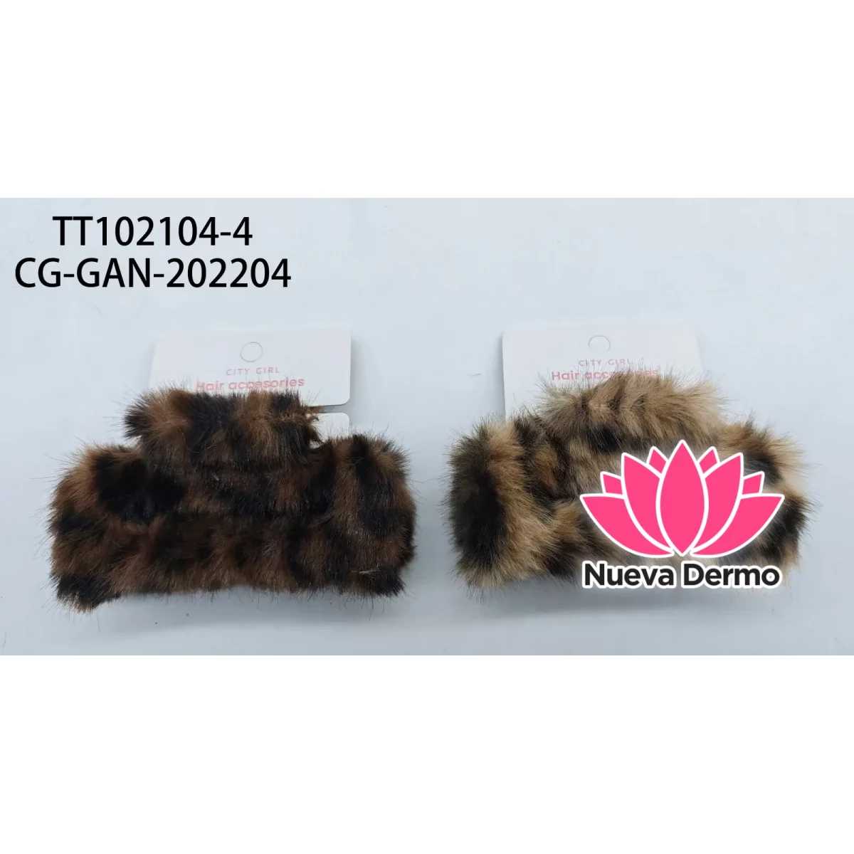 BROCHE PELUCHE ANIMAL PRINT