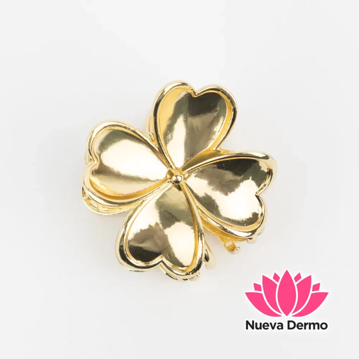 BROCHE TREBOL DORADO