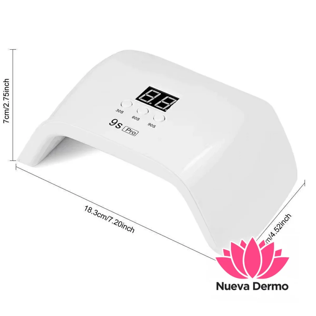 CABINA 9S PRO 120W/24LED MG-19/9SPRO 6536856888898
