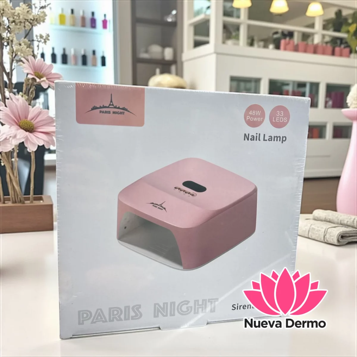 CABINA LUZ LED/UV A10 48W PARIS NIGHT SIRENA A10