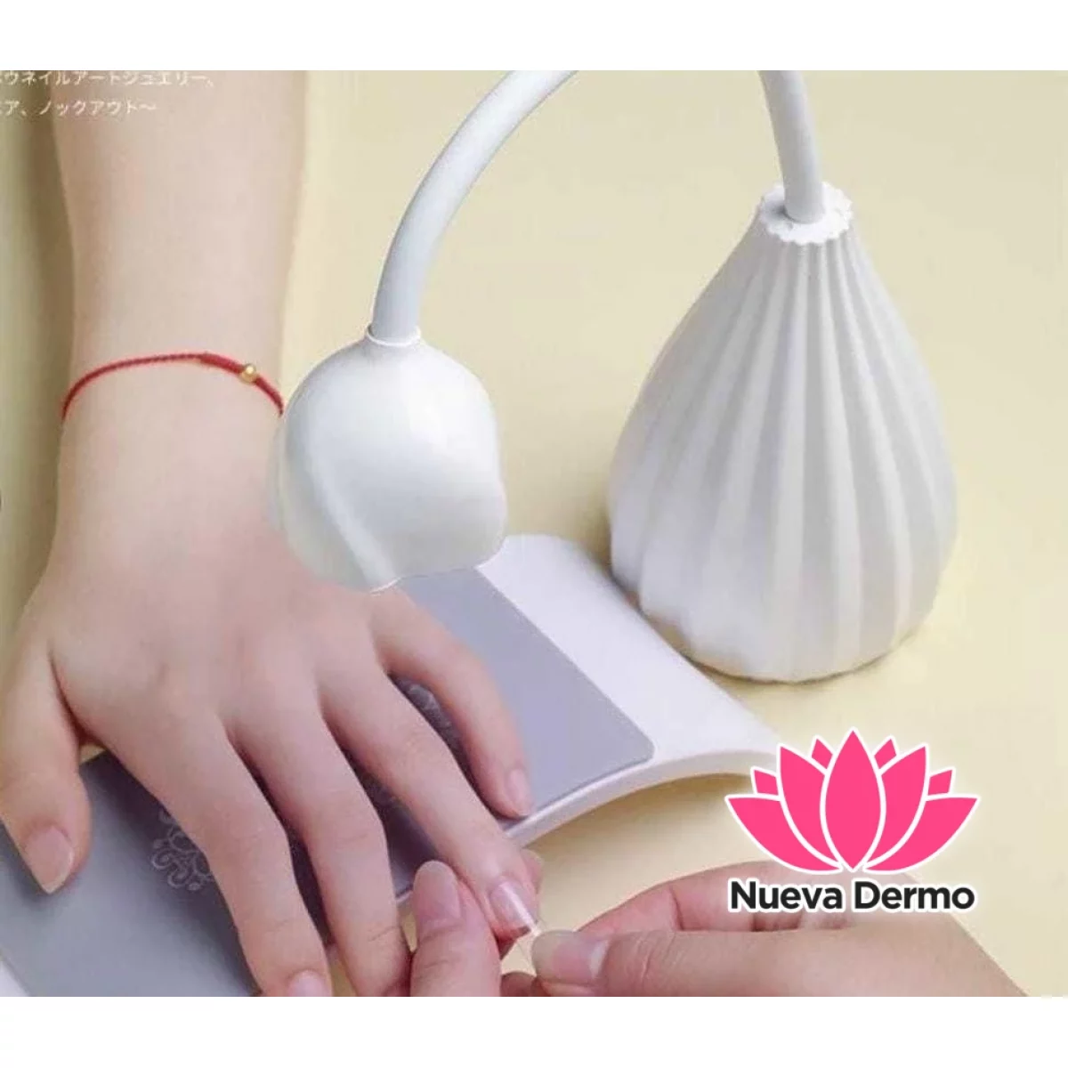 Cabina para uñas soft gel flor