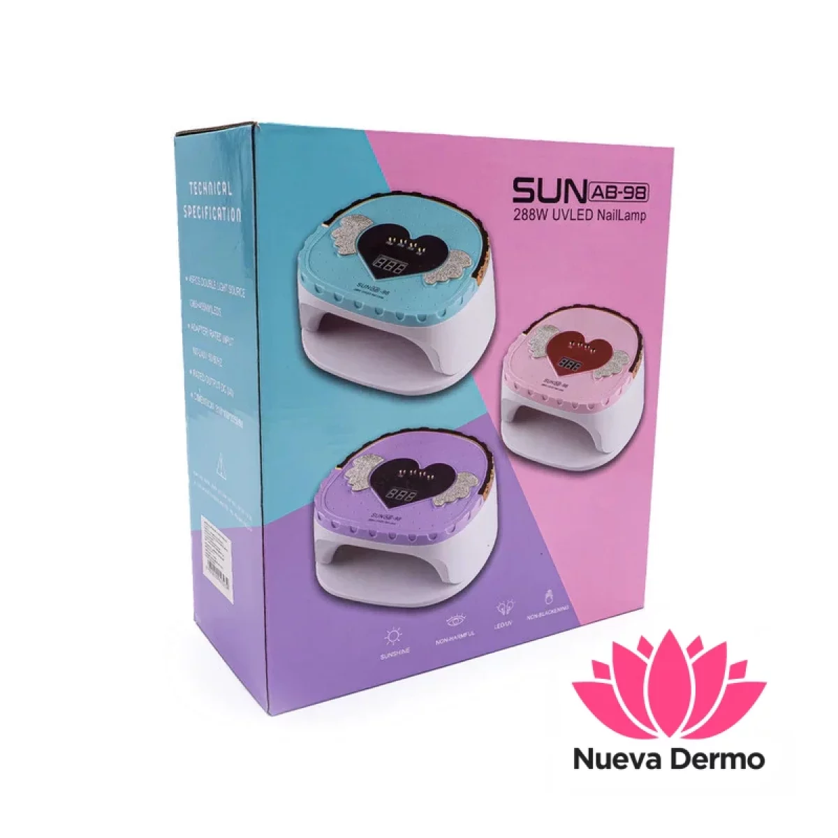 CABINA SUN AB-98 45LED-288W