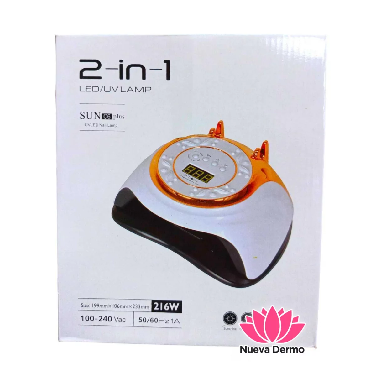 CABINA SUN C6 PLUS 216W