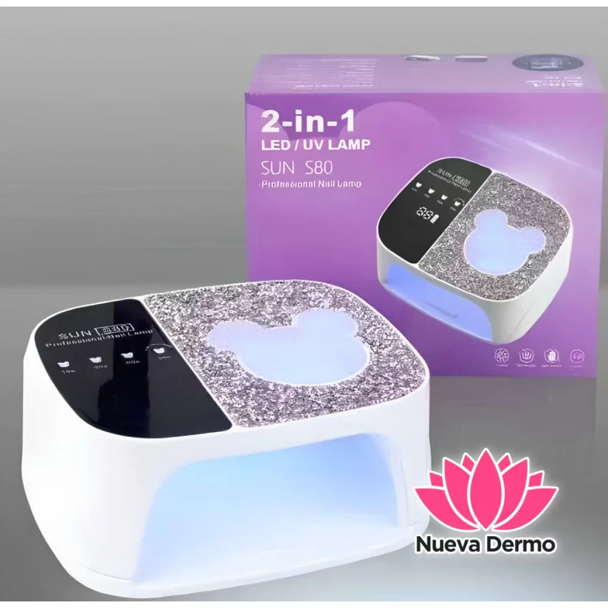 CABINA SUN S80 2-IN-1 LED/UV LAMP36LED MG-22/JH-309