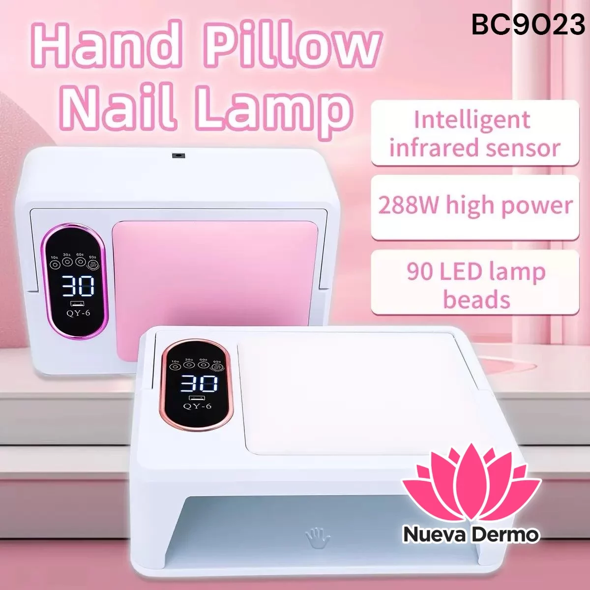 CABINA UV/LED APOYA MANO 288W BC9023