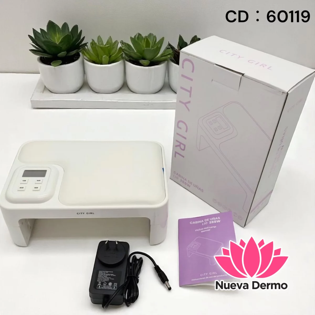 CABINA UV/LED CITY GIRL L10/60119