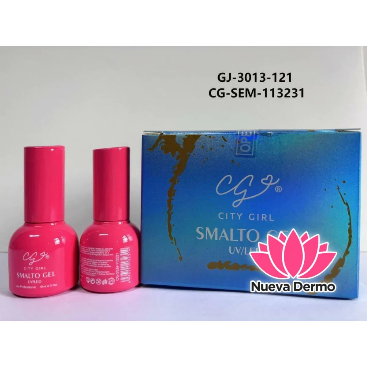 CAJA ESMALTE SEMIPERMANENTE CITY GIRL 10ML X6