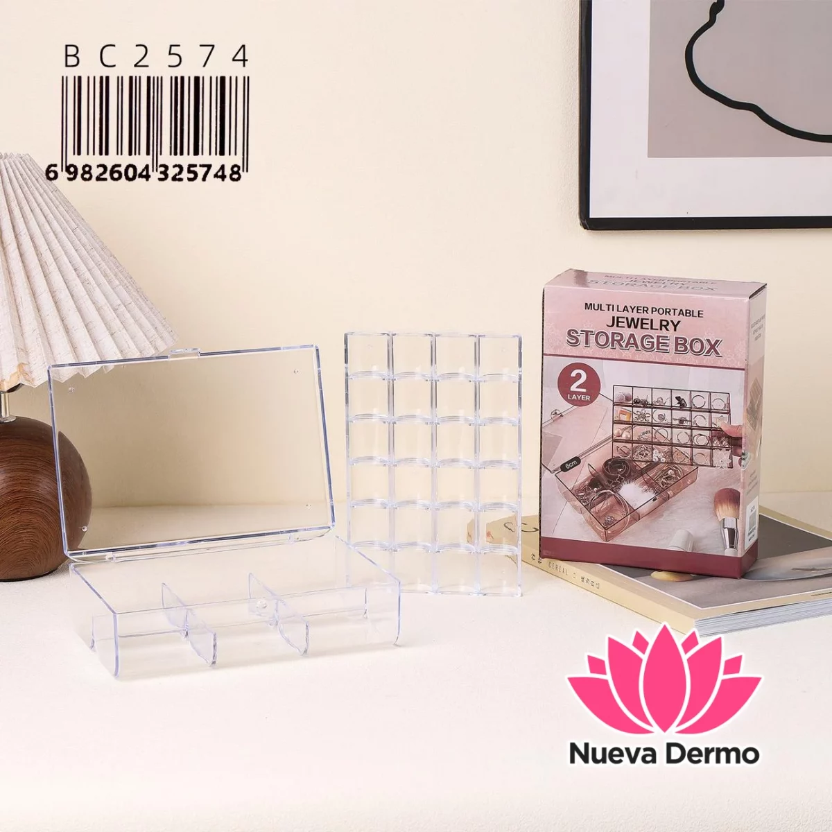 Caja organizadora de joyas BC2574/25748