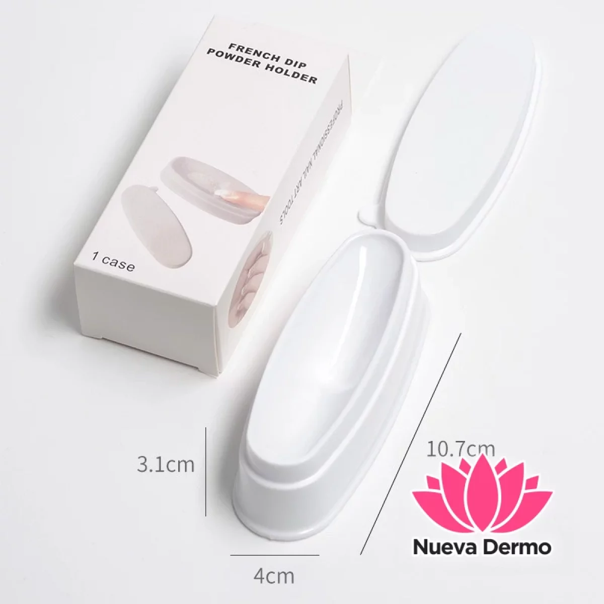 Caja recicladora de polvos para uñas