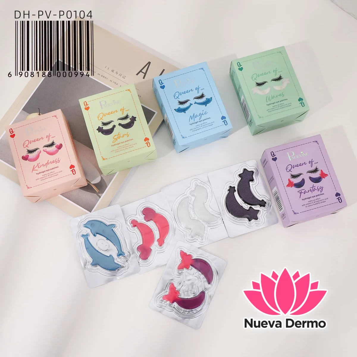 Cajita *12PCS Colageno de Ojeras Pagevine Dh-Pv-P0104/00994